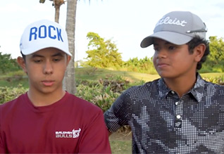 La nueva generación de golfistas boricuas se inspira con el Puerto Rico Open