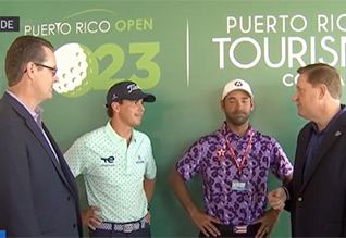 A escena el torneo de golf Puerto Rico Open
