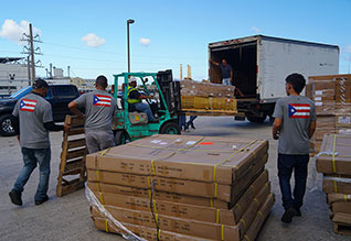 Histórica donación en equipo deportivo en la isla