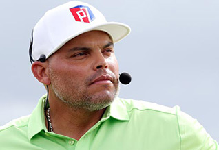 Iván Rodríguez tantea con el golf profesional