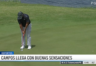 Optimista Rafa Campos previo al Puerto Rico Open